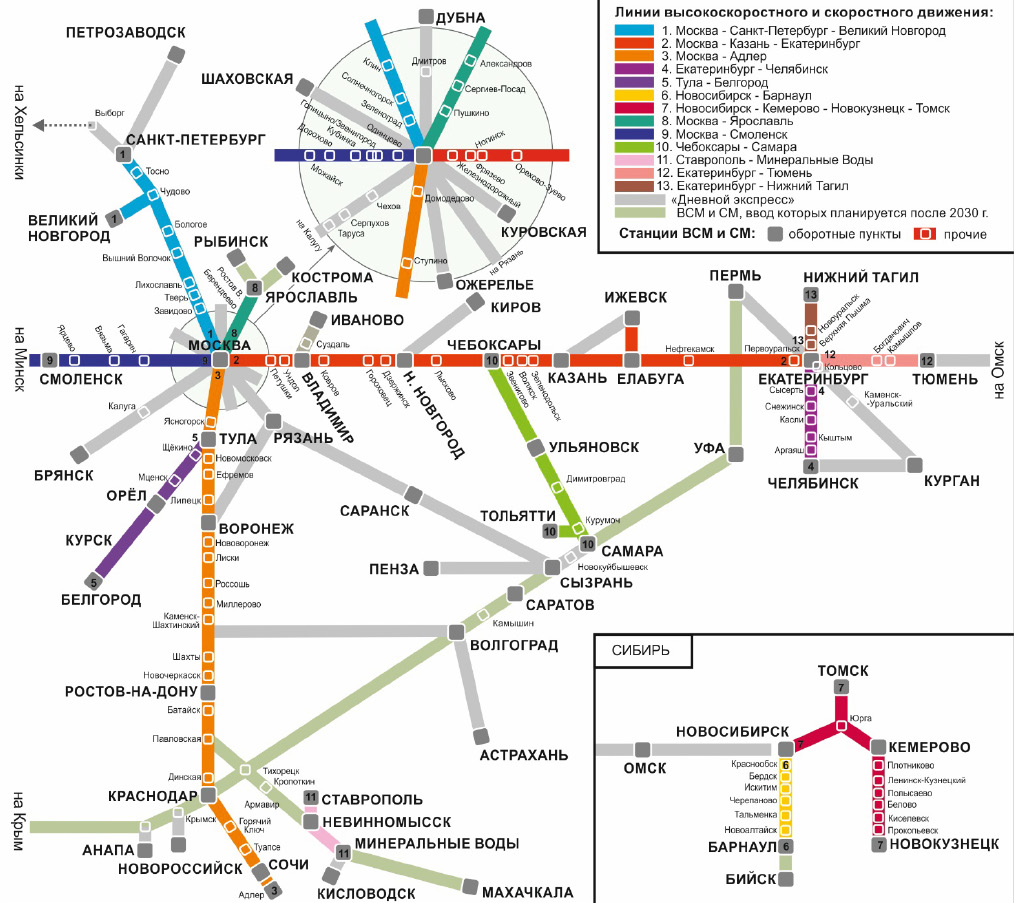 Схема жд воронеж